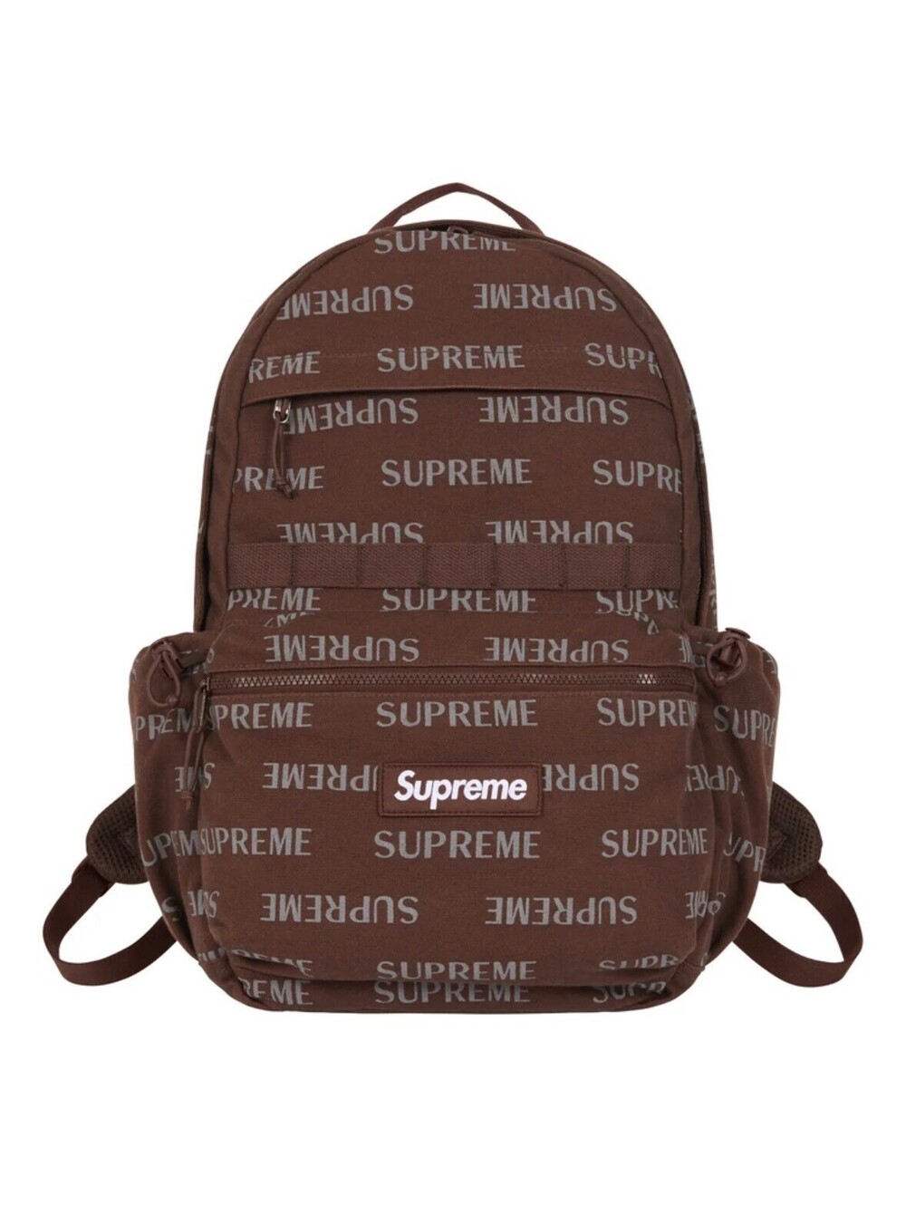 Supreme Logo Backpack (FW26) Brown
